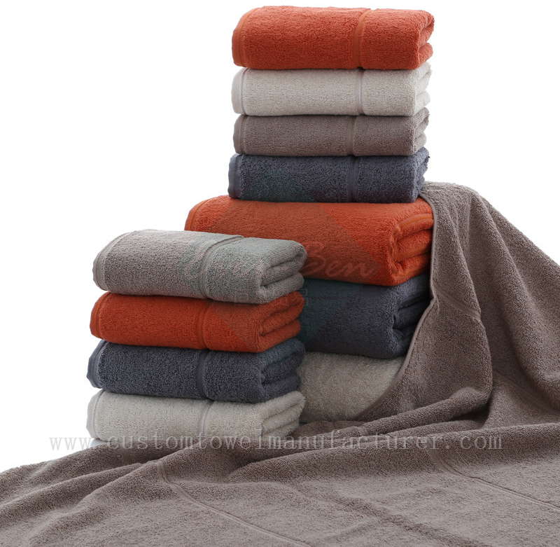 China Bulk bath towel sets Factory for Germany France Italy Netherlands Norway Middle-East USA